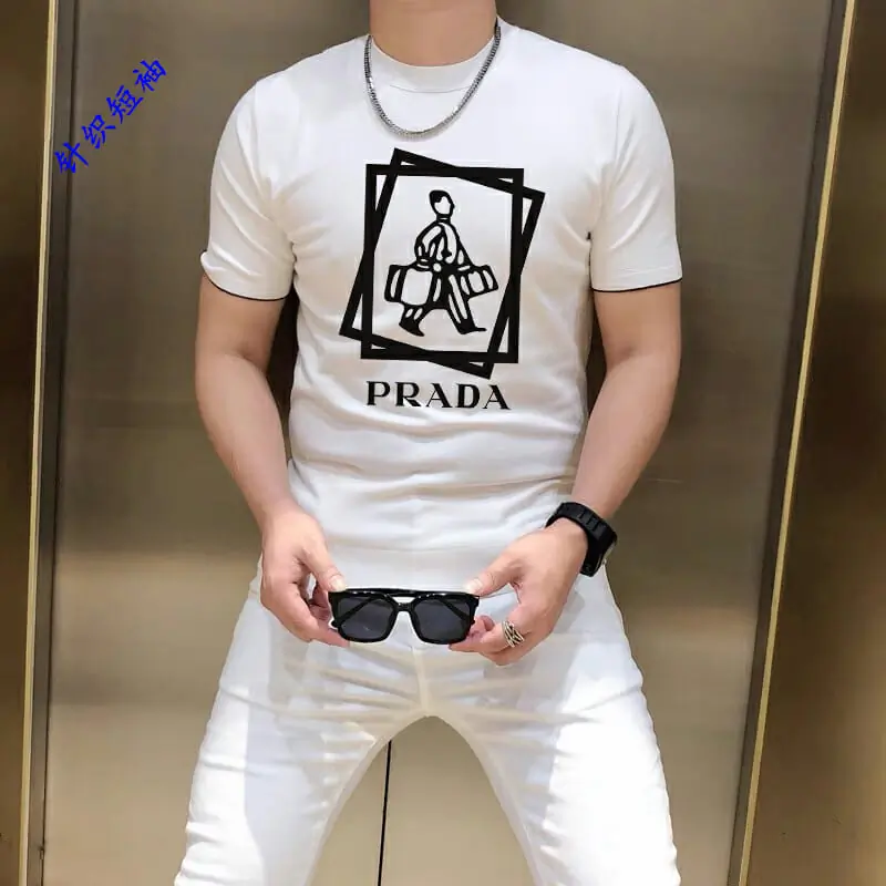 prada t-shirt manches courtes pour homme s_1251234